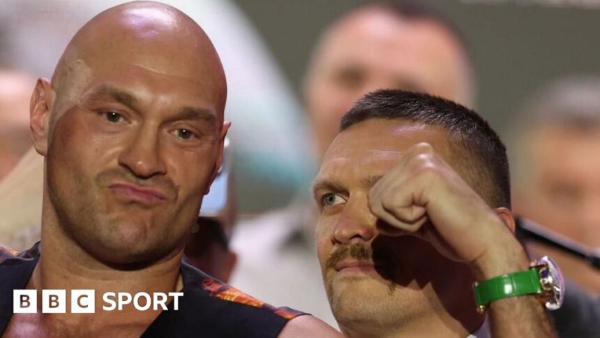 Tyson Fury vs Oleksandr Usyk: Fury won’t look Usyk in the eye