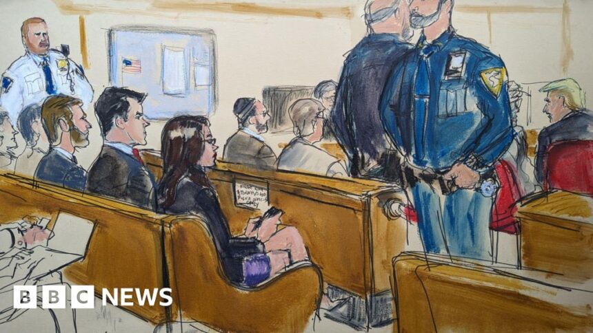 Veteran sketch artists never seen trial like Trump’s