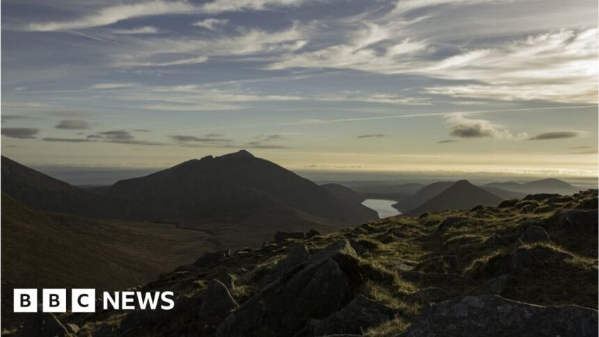Firefighters battle gorse fire in Mourne Mountains
