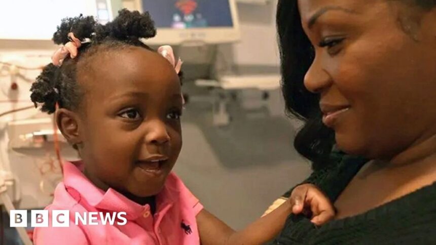 Chat room helps Destiny-Rae, 5, find a new kidney