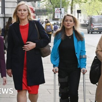 Four presenters begin legal action against BBC