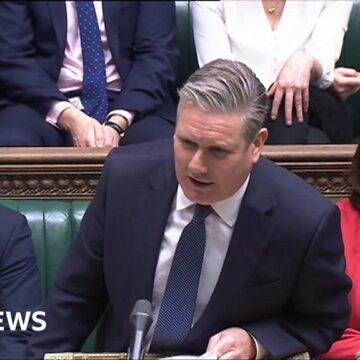 PMQs: Leaders clash over National Insurance plans