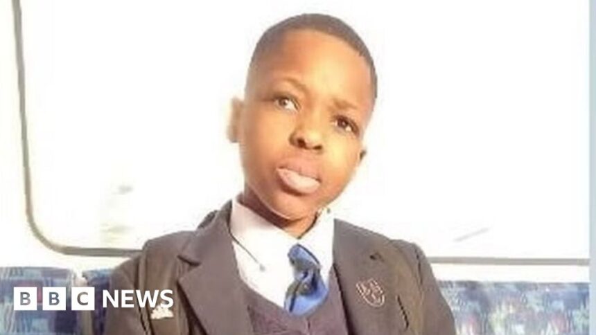 Daniel Anjorin: Funeral taking place for boy who died in sword attack