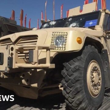 Moscow: Russians flock to see captured Western tanks and hardware