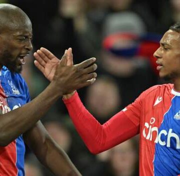 Crystal Palace 4-0 Manchester United: Michael Olise scores twice in dominant victory