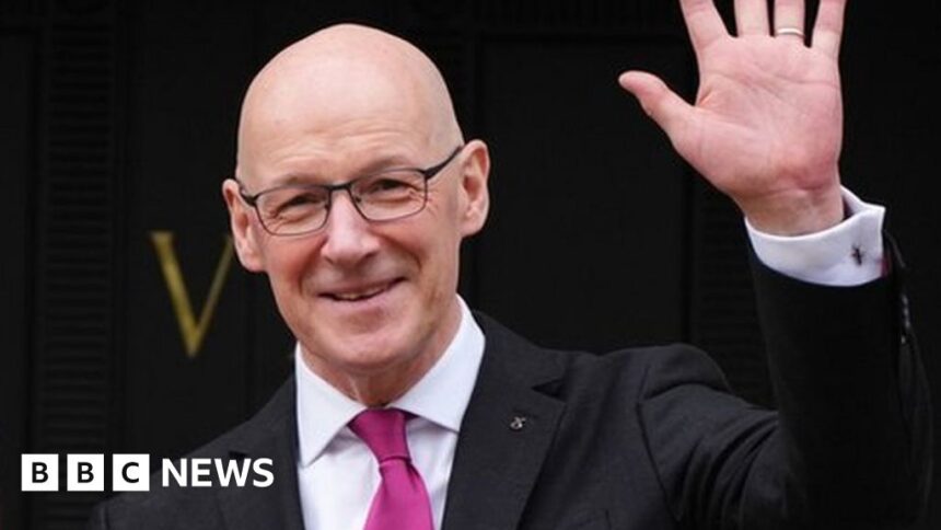 Swinney to be sworn in as Scotland's first minister