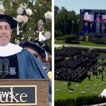 Duke students walk out ahead of Jerry Seinfeld graduation speech