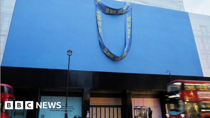 Ikea delays opening Oxford Street store to fix leaks