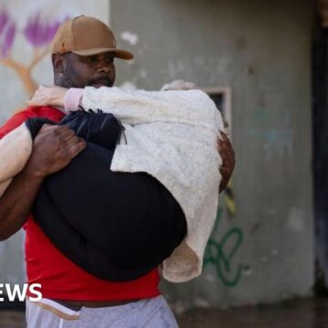 Brazil floods drive thousands from their homes