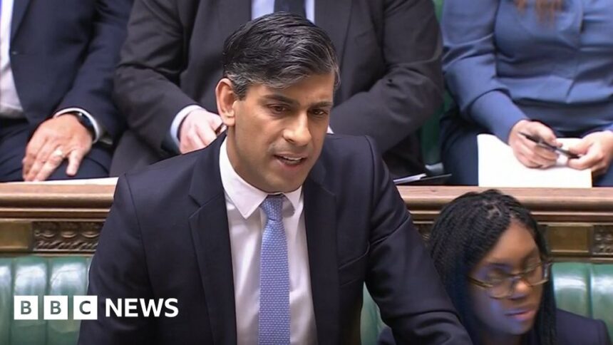 PMQs: Rishi Sunak challenged over early release of dangerous criminals