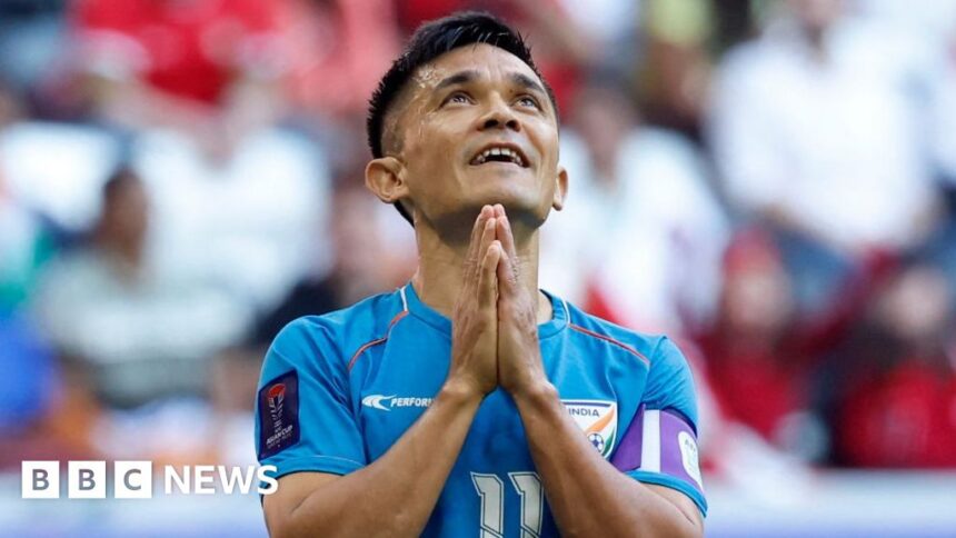 Sunil Chhetri: Indian football icon announces retirement from sport