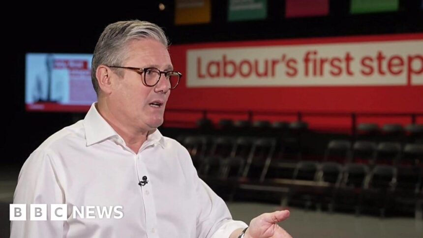 Watch: Keir Starmer explains his ‘presidential look’