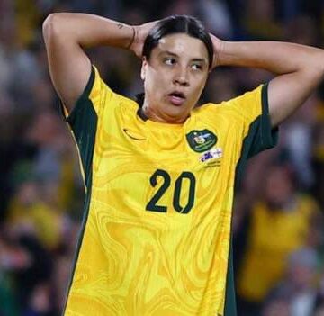 Sam Kerr: Australian striker officially ruled out of Paris Olympics