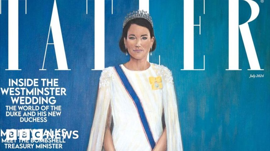 Tatler Kate portrait prompts strong reaction online