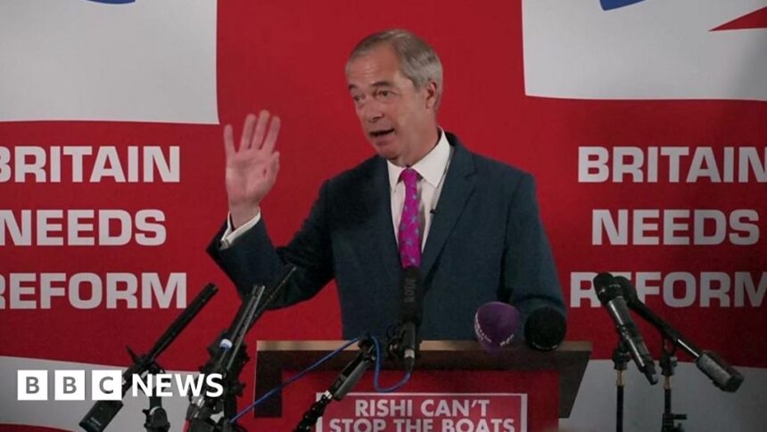 Reform UK: Labour and Tories are both ‘social democrats’, says Nigel Farage