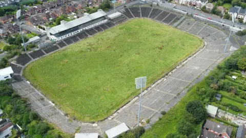 PA Birds' eye view of Casement Park