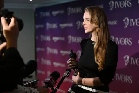 Getty Images Lana Del Rey at the Ivor Novello Awards