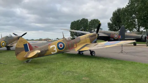 Jo Makel A spitfire based at the Battle of Britain Memorial Flight