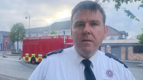 David Doherty, the western area commander for the Northern Ireland Fire and Rescue Service