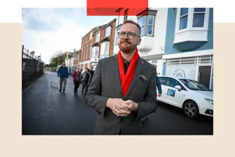 Getty Images Lloyd Russell-Moyle standing in the street