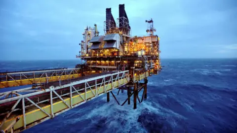 Reuters North Sea platform