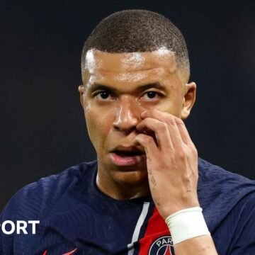 Kylian Mbappe: PSG striker announces he will leave the French champions at end of season