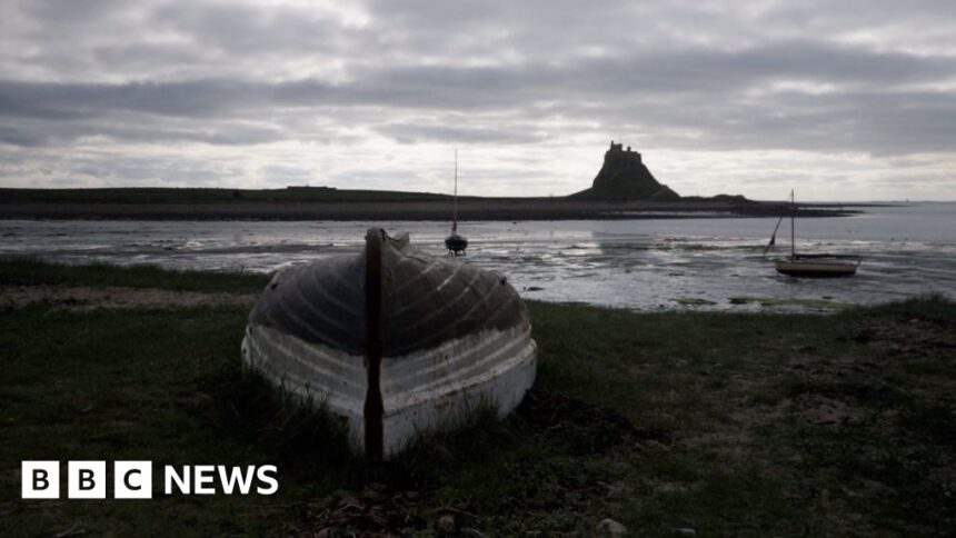 Danny Boyle’s 28 Years Later film shooting on Holy Island