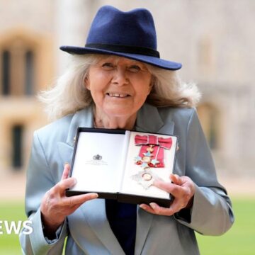 Novelist Jilly Cooper made a dame by King Charles