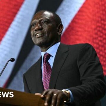 Kenyan president defends use of private jet on US trip