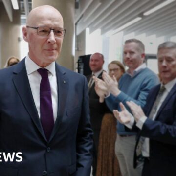 John Swinney wins SNP leadership unopposed