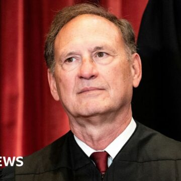 Justice Samuel Alito rejects call to skip Trump cases amid flags row