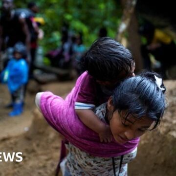 Surge of children crossing dangerous Darién Gap jungle