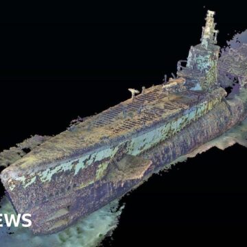 WW2 submarine wreck found off Philippines