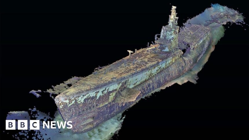 WW2 submarine wreck found off Philippines