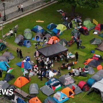 Trinity protest camp to end after agreement made