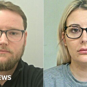 Police couple who shared footage of murder victim jailed