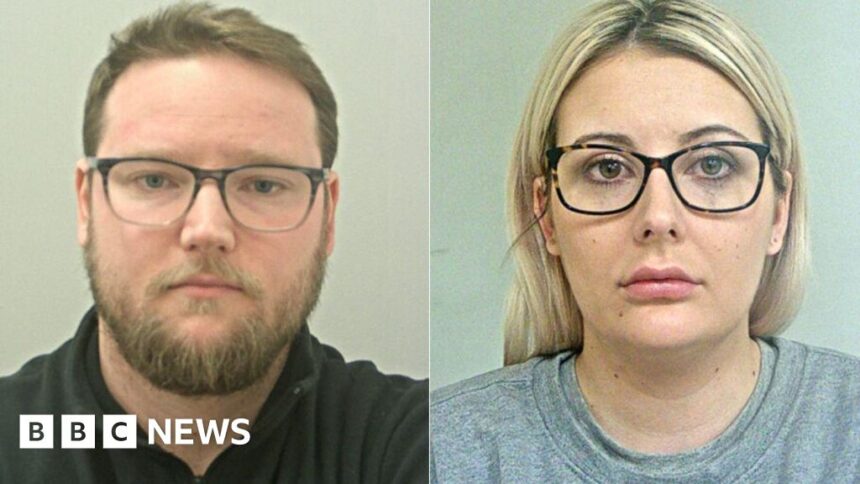 Police couple who shared footage of murder victim jailed