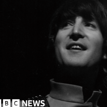 Lost John Lennon guitar sets Beatles instrument record at auction