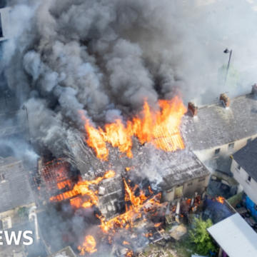 Limavady street to stay shut after asbestos found at fire site