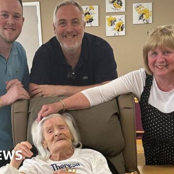 Celebrations for Devon woman’s 110th birthday