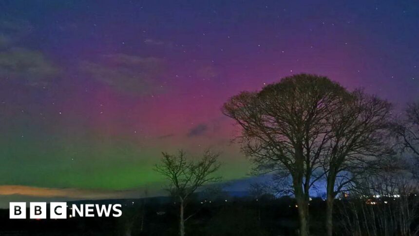 Solar storm could make Northern Lights visible in UK