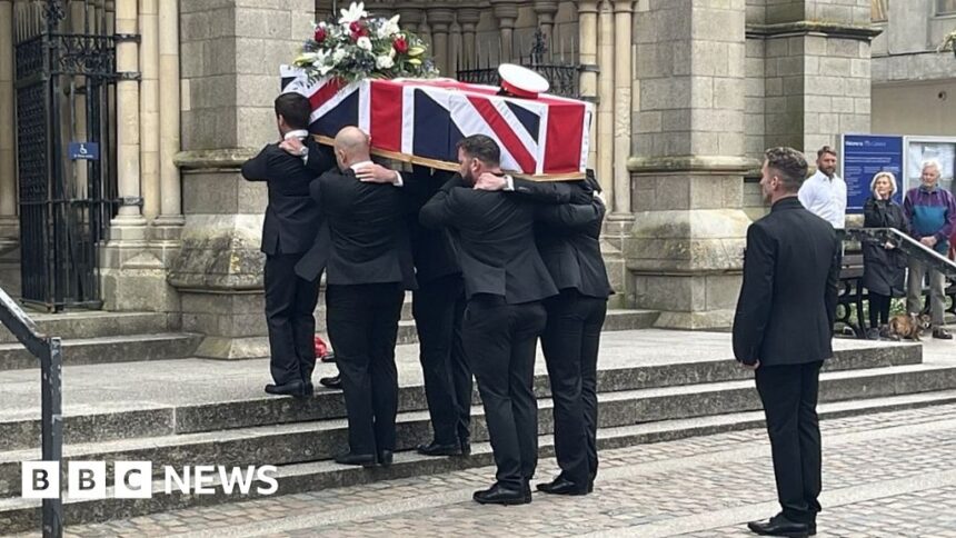 Jim Henderson’s funeral takes place in Truro Cathedral