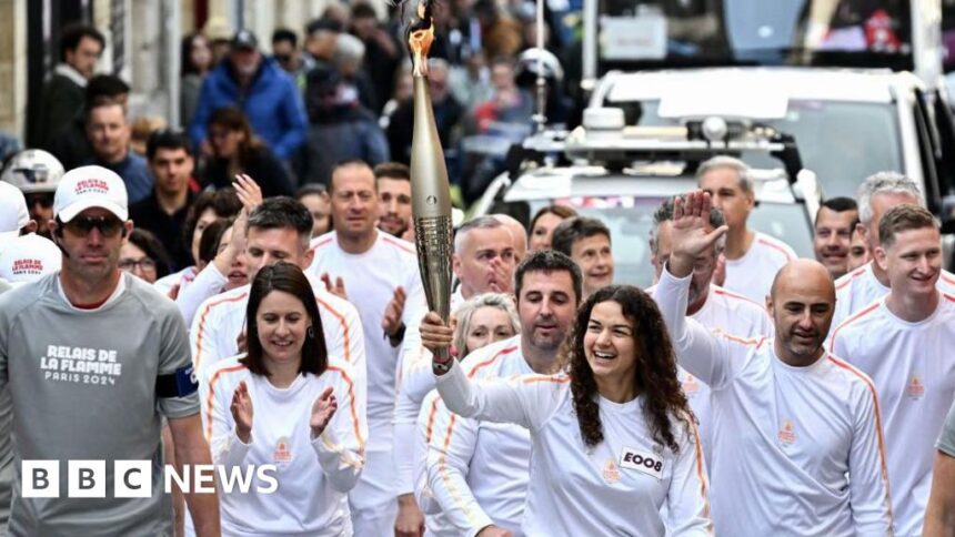 French arrest in Bordeaux over suspected plot against Olympic torch relay