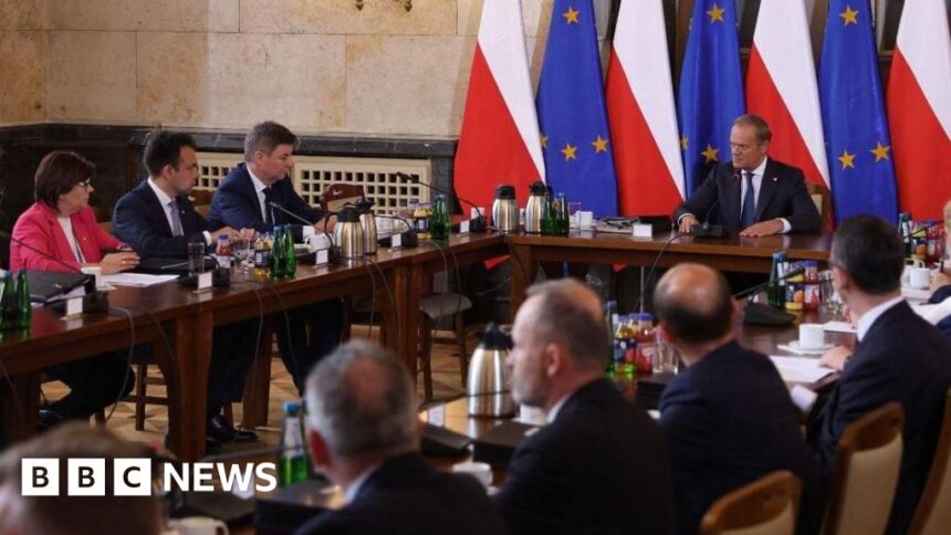 Polish security finds cabinet meeting room bugged