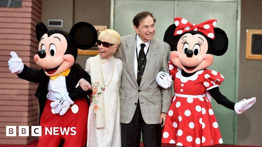 Mary Poppins songwriter Richard Sherman dies aged 95