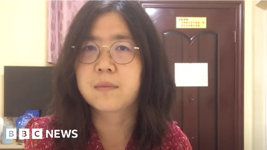 China due to free vlogger who filmed Wuhan lockdown
