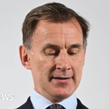 Jeremy Hunt says income tax squeeze to remain until 2028