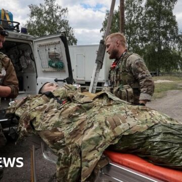 Russia claims troops enter border town near Kharkiv