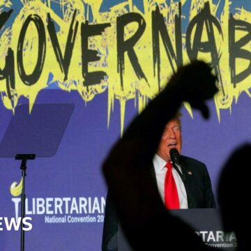 Boos, jeers, and some cheers for Trump at Libertarian convention