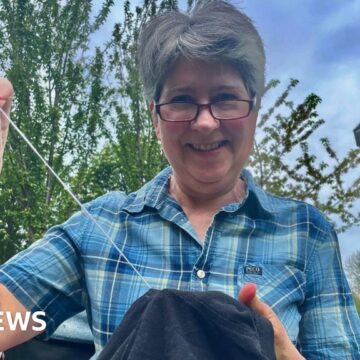 The woman who built up Edinburgh's army of street stitchers